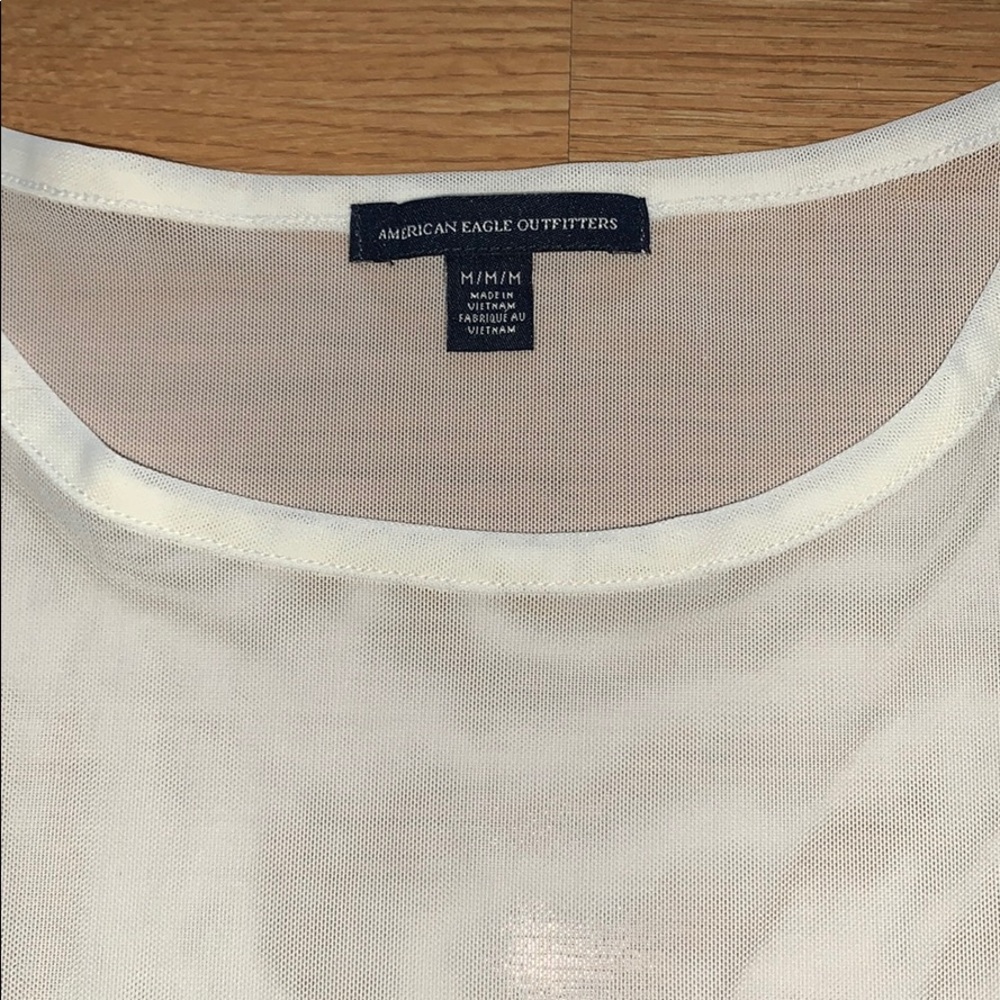 American Eagle Mesh Top